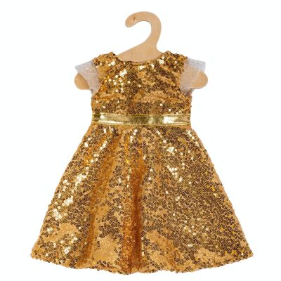 Vestido de muñeca "Goldstar", talla. 28-35cm