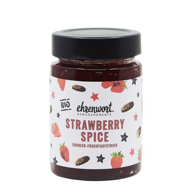 Pâte à tartiner aux fraises BIO Strawberry Spice
