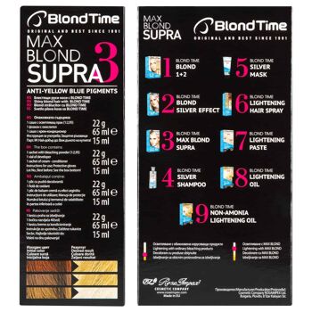 Blond Time Max Blond Supra 2