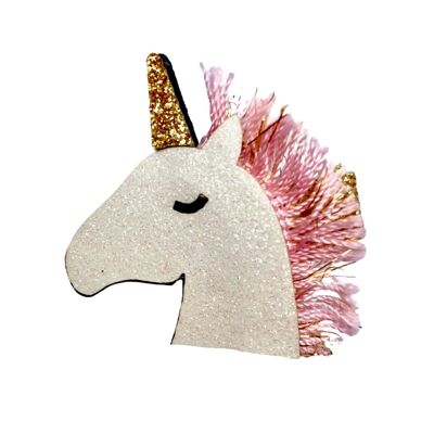 Clip Licorne Coton