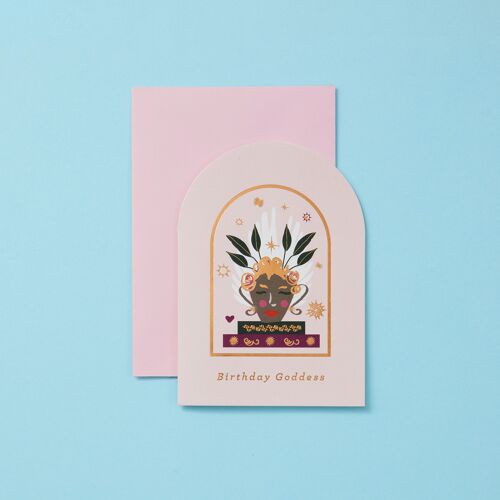 Birthday Goddess  | Luxury Female Birthday Card