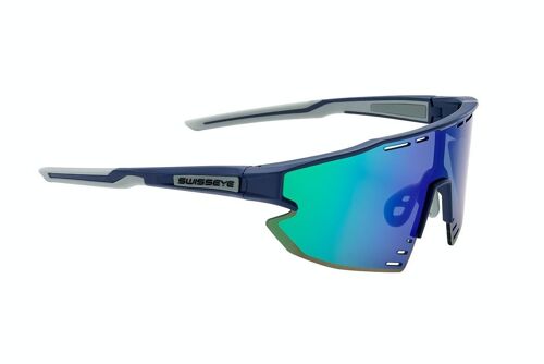 14681 Sportbrille Arrow - dark blue matt/light blue