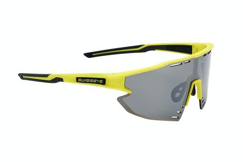 14683 Sportbrille Arrow - yellow matt / black