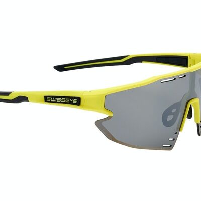 14683 Sports glasses Arrow - yellow matt / black