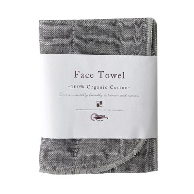 Asciugamano per il viso ad alta assorbenza - Binchotan / cotone organico