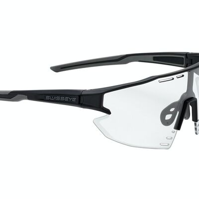 14685 Sports Glasses Arrow - black matt/dark grey