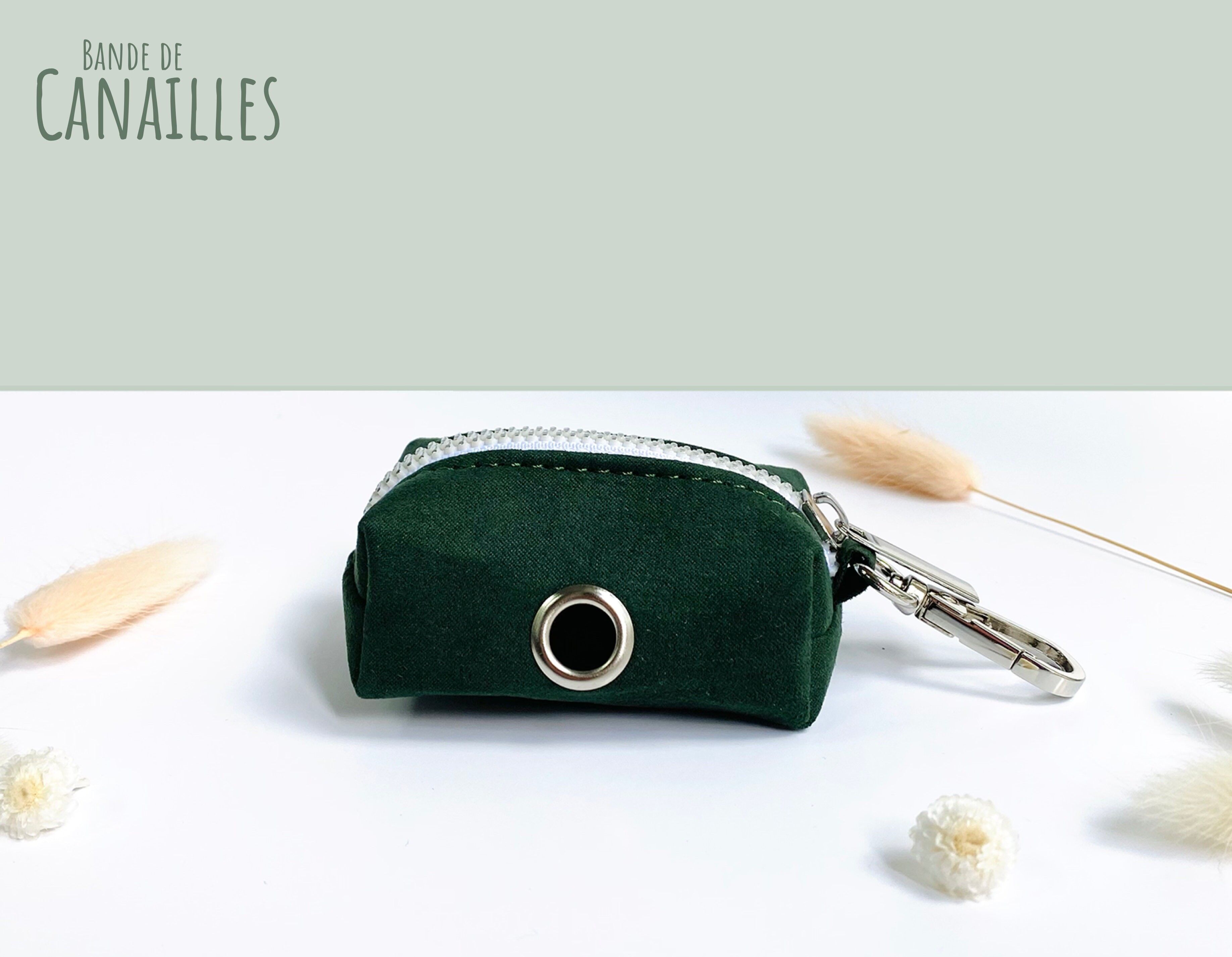 Poo bag marsupio Cotton Green Fir