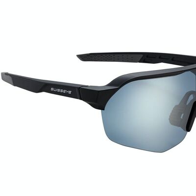 14712 Sports Glasses Leisure - black matt/grey