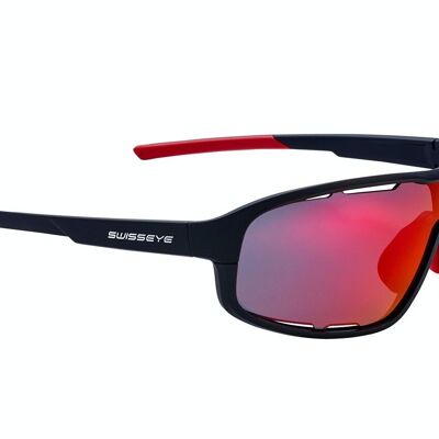 14721 Sportbrille Joker - black matt / red