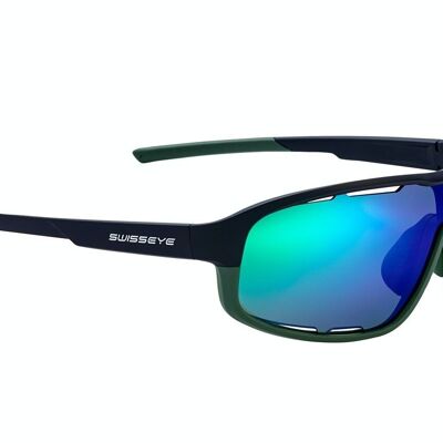 14722 Sportbrille Joker - black matt / green