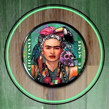 Magnets décapsuleurs - Citoyennes du Monde - MEXIQUE (Frida Kahlo) 2
