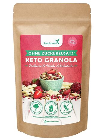 Granola Muesli Croquant Fraise 500g