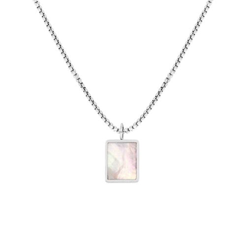 Shimmering Reflection Necklace Silber