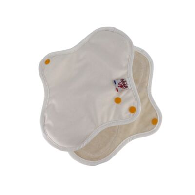 Jour white washable sanitary napkin - 100% French - La Week'Up