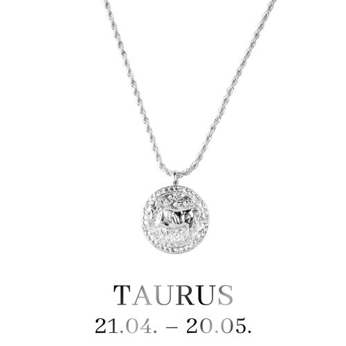 LUA Taurus / Stier Necklace Silber