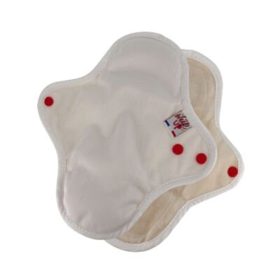 White washable sanitary napkin Jour Max - 100% French - La Week'Up