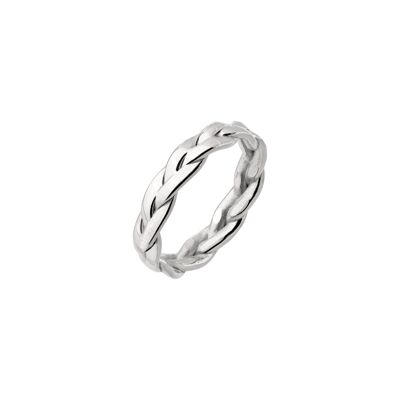 Braided Divine Ring Silber - 56