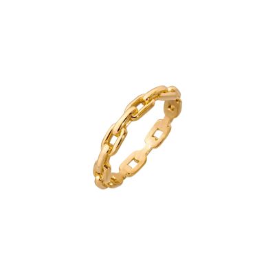 Delicate Chain Ring Gold - 56