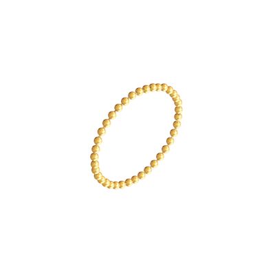 Bead Chain Ring Gold - 56