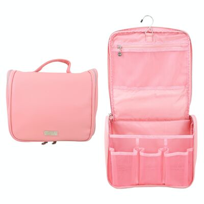 Cosmetic Bag Premium Coral Travel Bag With Hook