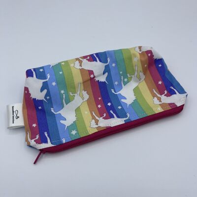Bolsa de bocadillos de unicornio arcoíris