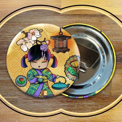 Bottle opener magnets - World Charming Dolls - SAKURA