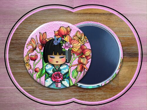 Magnets de frigo - World Charming Dolls - HANA