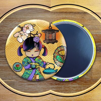 Fridge magnets - World Charming Dolls - SAKURA