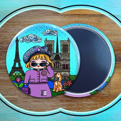 Magnets de frigo - World Charming Dolls - COCO