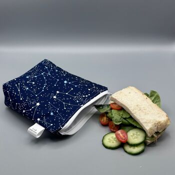Sac à sandwich réutilisable - Conception Constellation 2