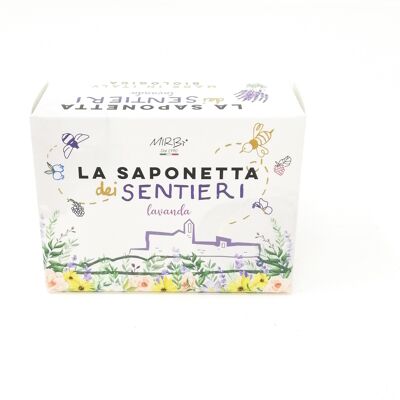 Solid organic lavender soap 100gr