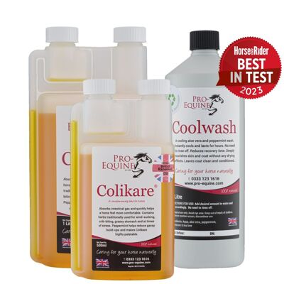 COOL & CARING BOX - Sonderangebot für das preisgekrönte Coolwash & meistverkaufte Nahrungsergänzungsmittel Colikare