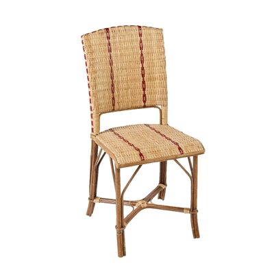 Bagatelle-Stuhl aus geflochtenem Rattan