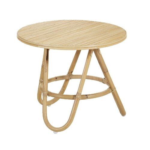 Table basse rotin Diabolo petit modèle