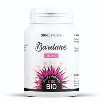 Bardane Biologique - 250 mg - 100 gélules végétales 1