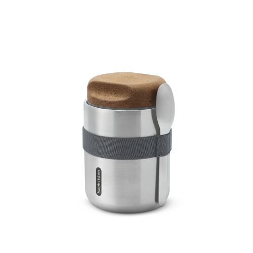 Food Flask - Leak Proof Stainless Steel Insulated Thermo Pot with Spoon 550ml