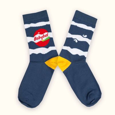 Chaussettes RATP Serge le Lapin - Bleu – Label Chaussette