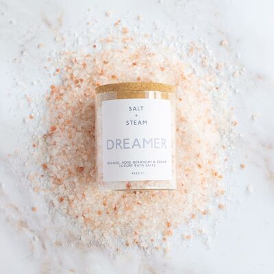 Rose Geranium & Cedar Bath Salts - 'Dreamer'