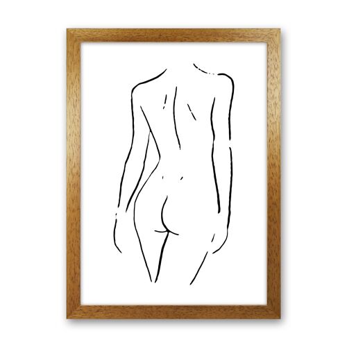 Body sketches I - Female by Nouveau Prints