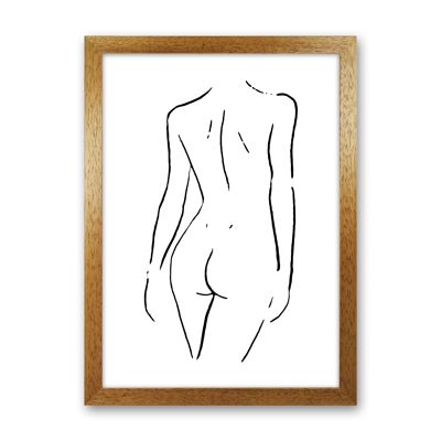 Bocetos corporales I - Mujer de Nouveau Prints