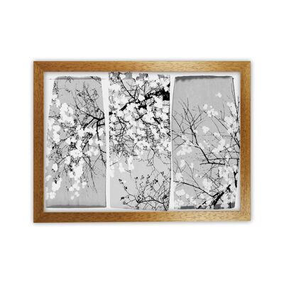Oriental Blossom Botanical Art Print par Orara Studio