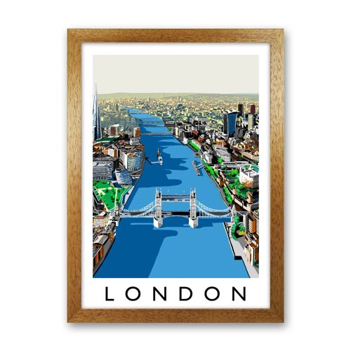London Travel Art Print by Richard O'Neill