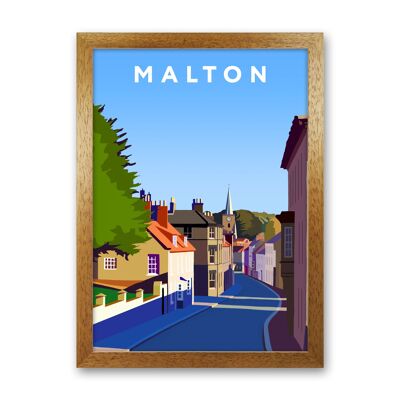 Malton Travel Art Print par Richard O'Neill, Art mural encadré