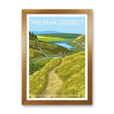 The Peak District Framed Digital Art Print by Stephen Millership