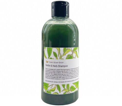 Nettle and Herb Liquid Shampoo, 250ml