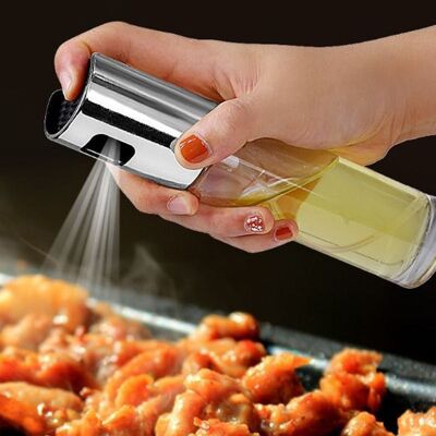 Botella de spray de vinagre de aceite de cocina saludable para barbacoa