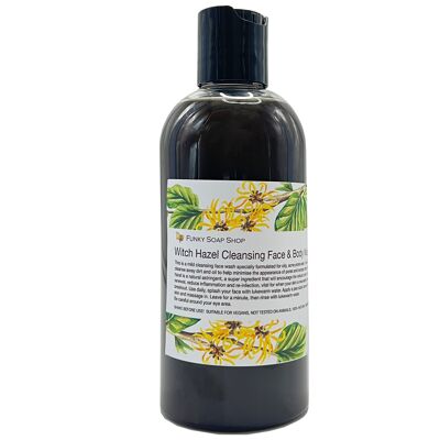 Hamamelis-Reinigungswaschgel für Gesicht und Körper, 250 ml