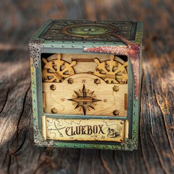 Cluebox - Escape Room dans une boîte. Casier Davy Jones 2