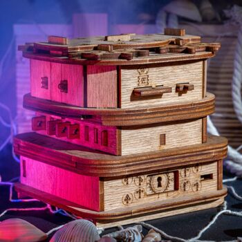 Cluebox - Escape Room dans une boîte. Casier Davy Jones 7