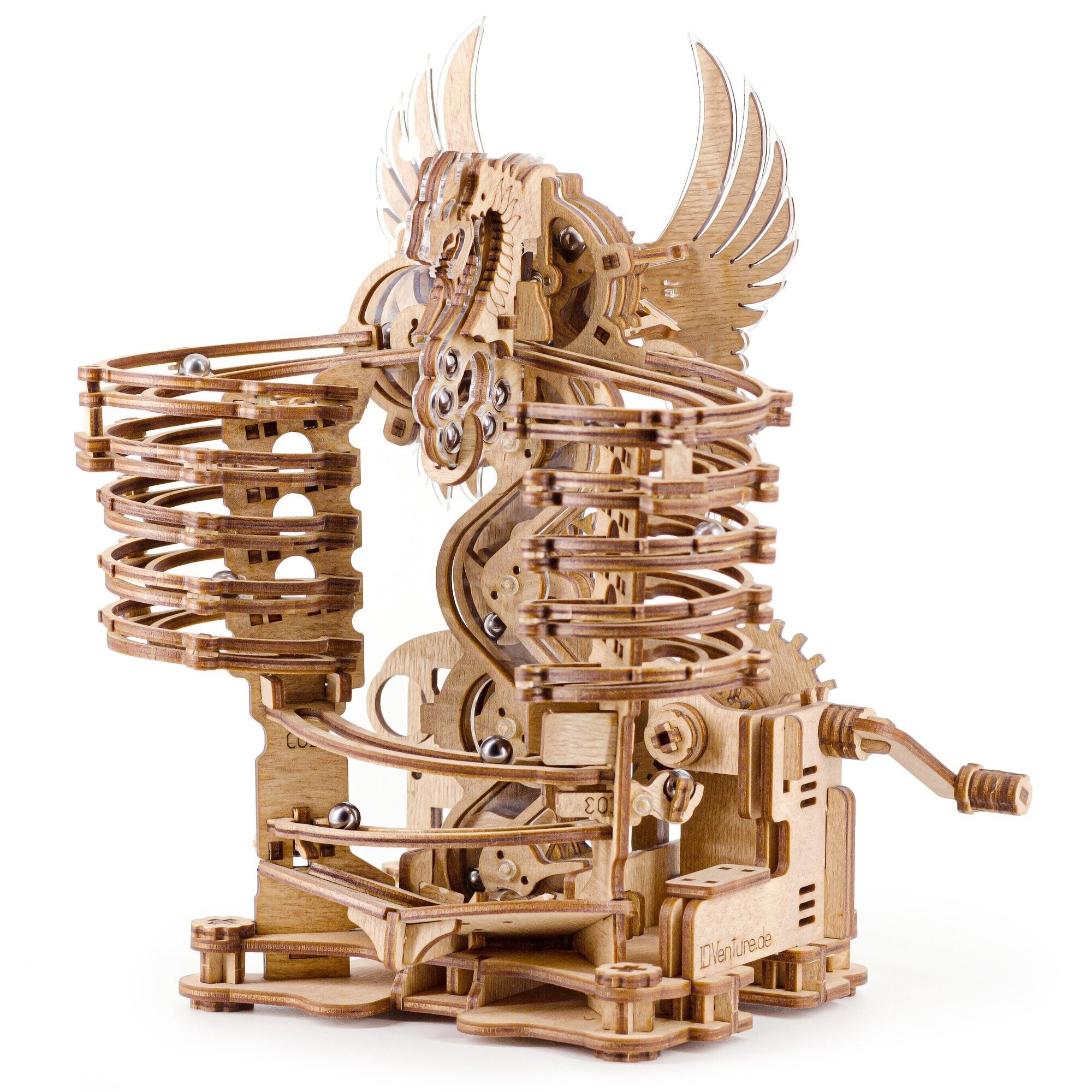 Dragón de Marble Run - Kit de modelo de madera DIY